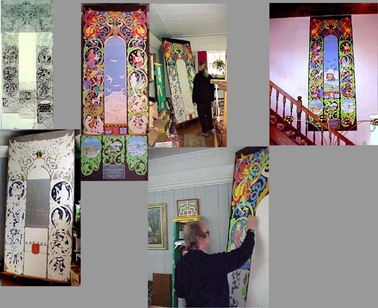 Sigurds Saga Fine Art Mural by E. Thor Carlson