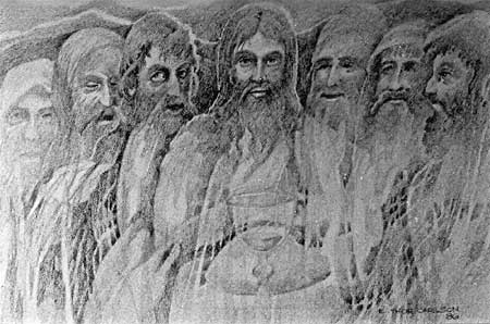 Take this Cup - Fine Art Drawing by E. Thor Carlson